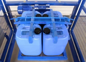 Plastic Jerrycan Mixer (25 Litre, 4 Containers) DME01-230V-10RPM-25LPJC4