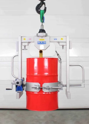 ATEX Crane Slung Drum Rotator (Weigh Scales) DRU02-WLC-SS-FB-Ex